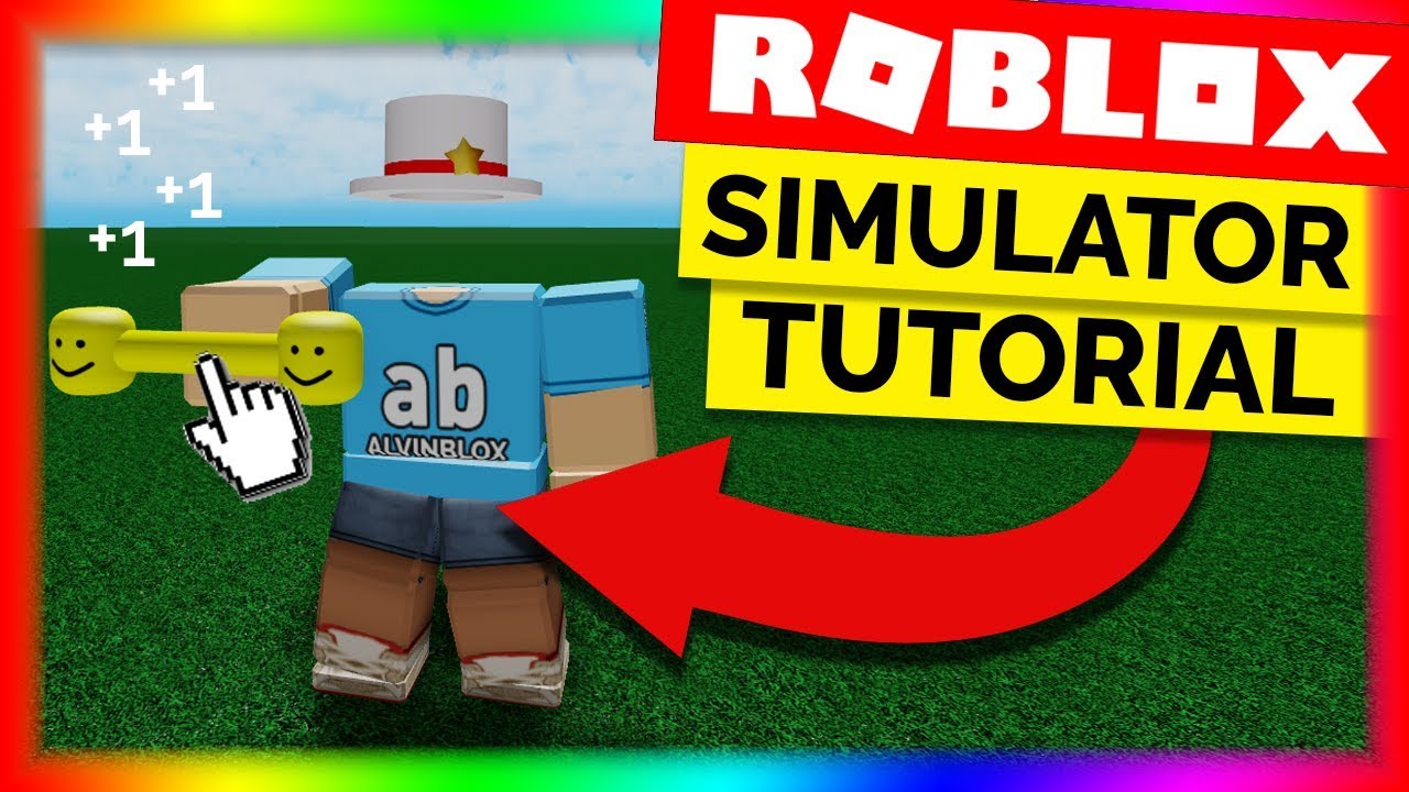 How to make a simulator game in roblox studio